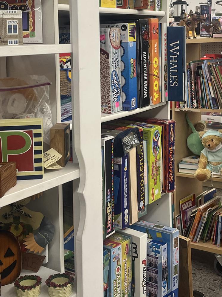 Toy section at Used a Bit