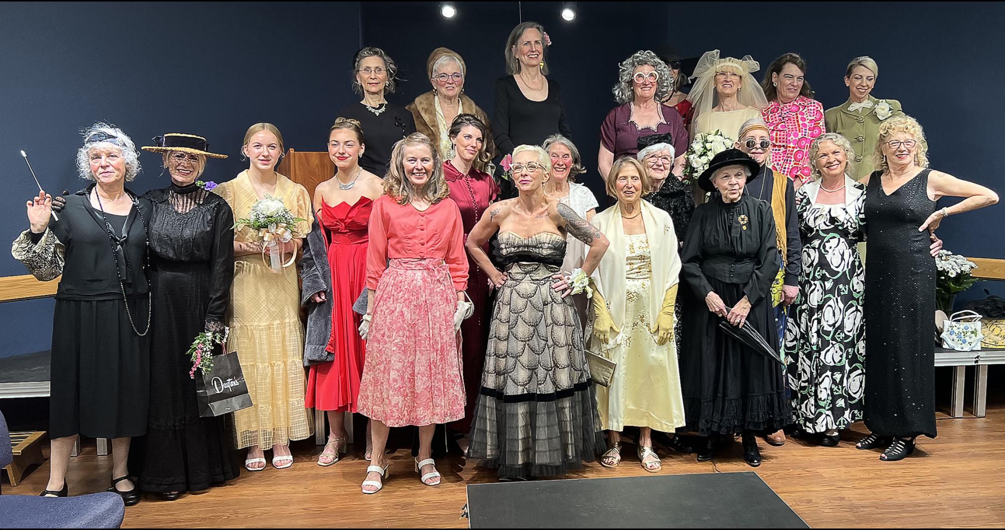 Vintage Clothing Fashion Show